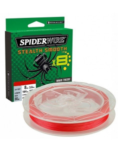Spider Wire Stealth Smooth X8 0.19mm 300m Red
